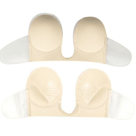 Invisible Backless Strapless Self-adhesive Deep U Push Up Bra