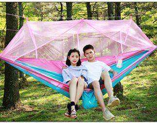 Convenient Outdoor Mosquito Net Hammock Camping