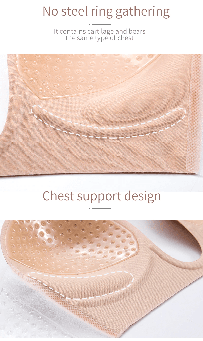 Invisible Backless Strapless Self-adhesive Deep U Push Up Bra