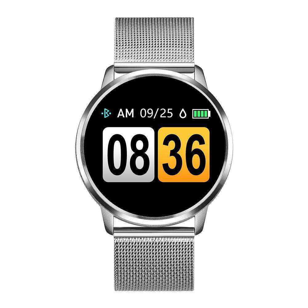 Women Fitness Tracker Heart Rate Monitor OLED Color Screen Smartwatch