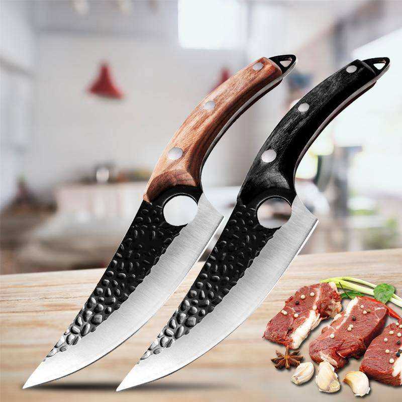 Forged Stainless Steel Kitchen Butcher Knife