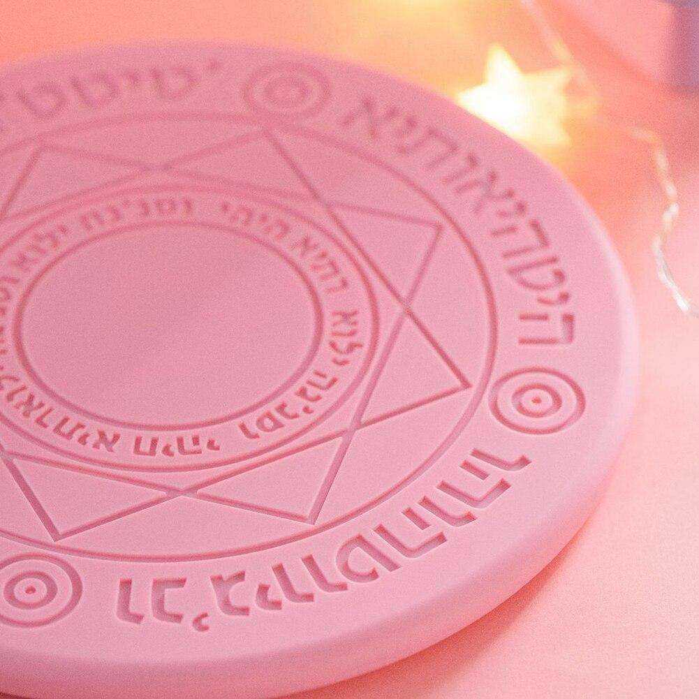 Pink Aesthetic Glowing Wireless Charger