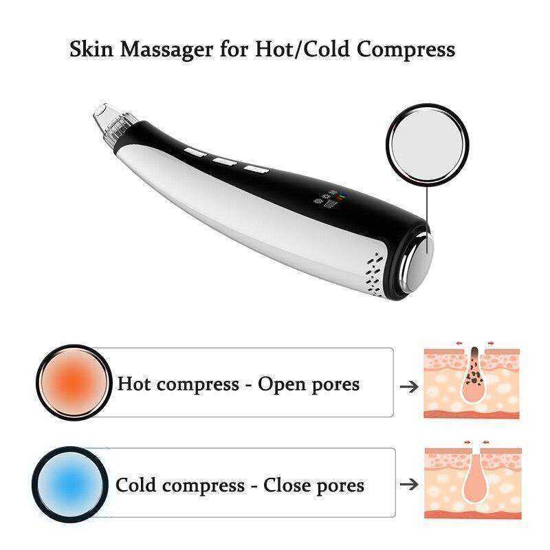 Blackhead Vacuum Suction and Light Photon Skin Care Rejuvenation