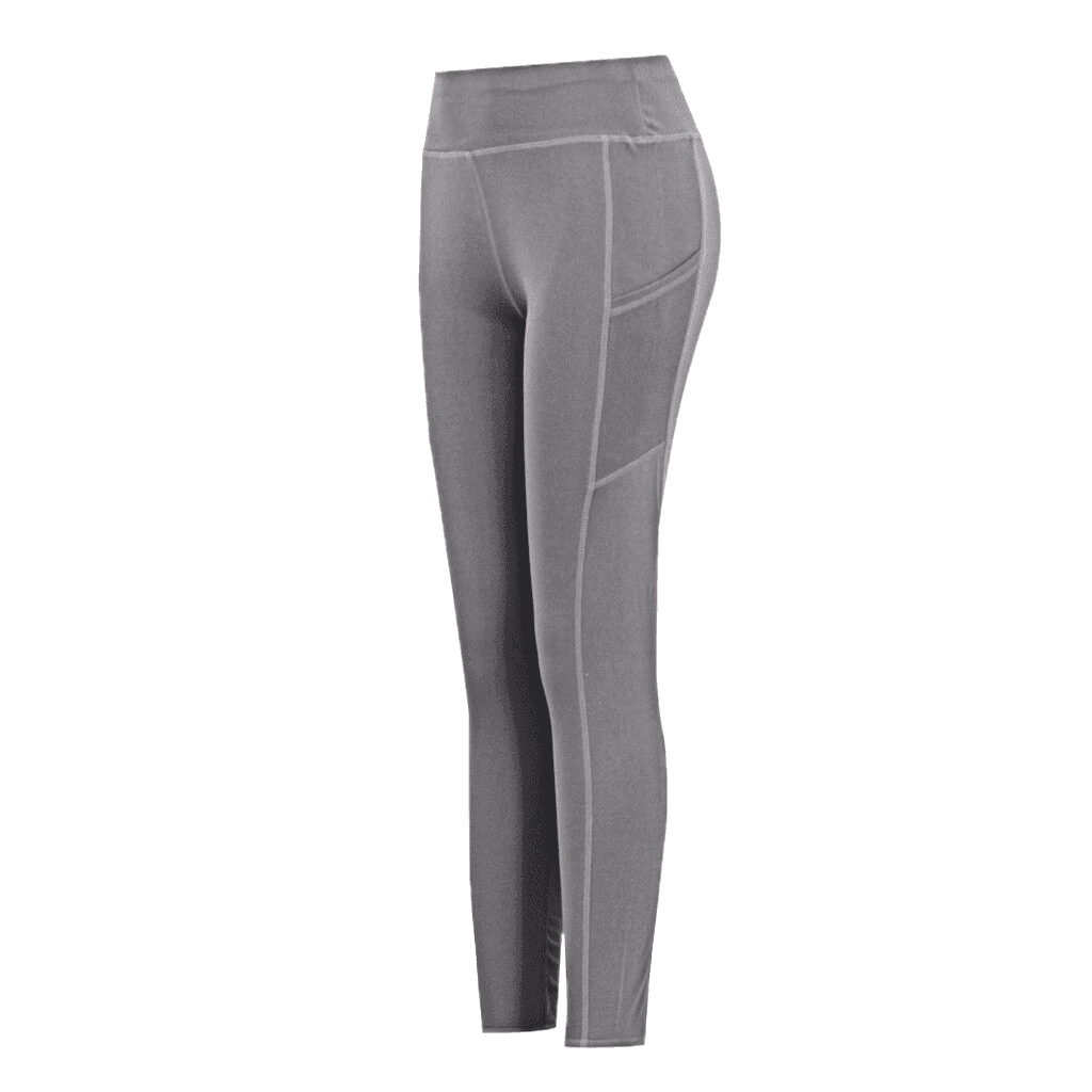 Elastic High Waist Push Up Leggings With Pocket