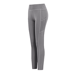 Elastic High Waist Push Up Leggings With Pocket