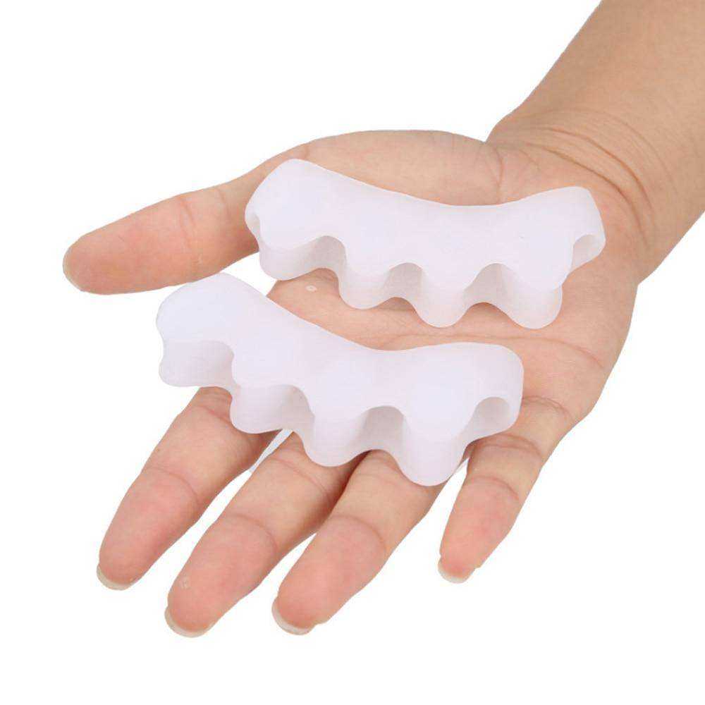 1 Pair Silicone Foot Care Gel Bunion Toe Separators