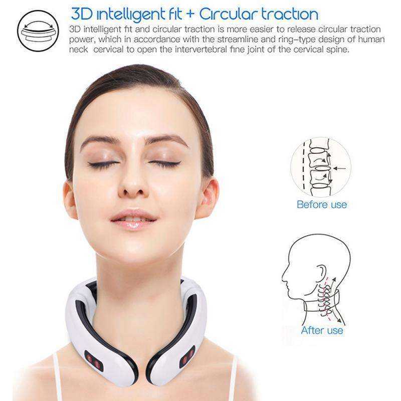 Electric Neck Pulse Back Massager