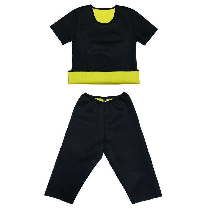 Women Sweat Shaper T Shirt and Pants