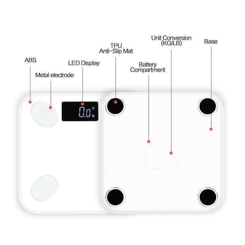 High Quality Bluetooth BIA Technology Body Weight Bathroom Scale