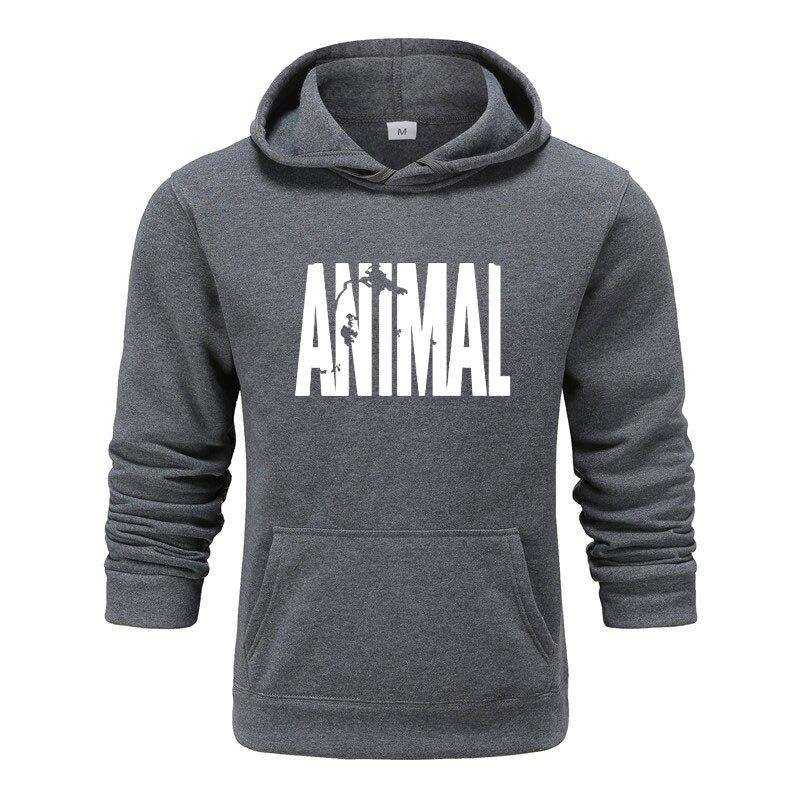 ANIMAL Print Aesthetic Apparel Hoodie Bodybuilding Fitness Gym Sweater