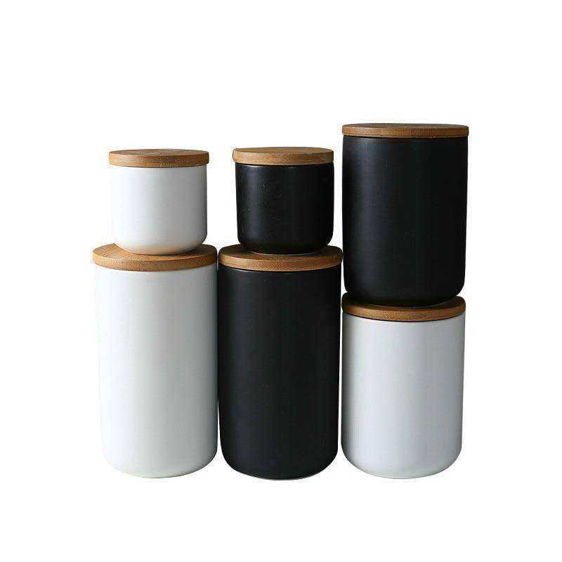 260ML/800ML/1000ML Sealed Ceramic Kitchen Storage Jar