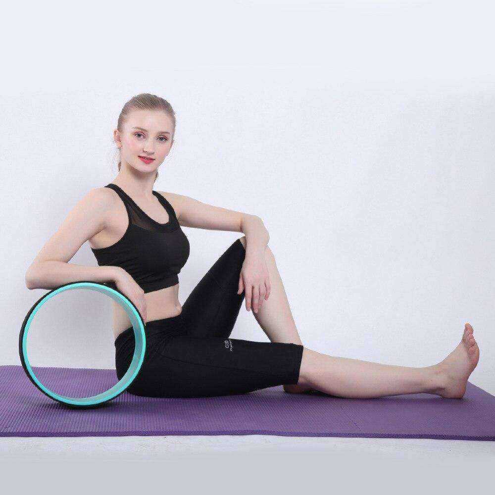 Yoga Circles Pilates Waist Shape Bodybuilding Fitness Roller Wheel