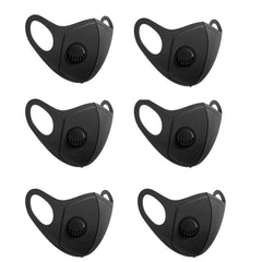 6PC Flower Face Mask Printed Masks Fabric PM 2.5 Dust Mouth Cover