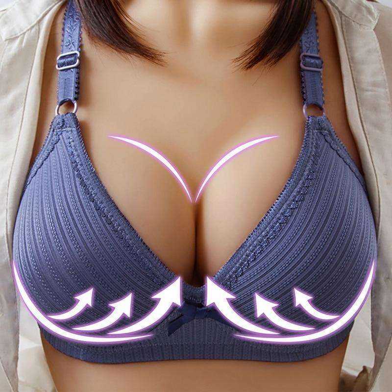 Fashion Sexy Comfortable Soft Push Up Anti-sag Bra For Women