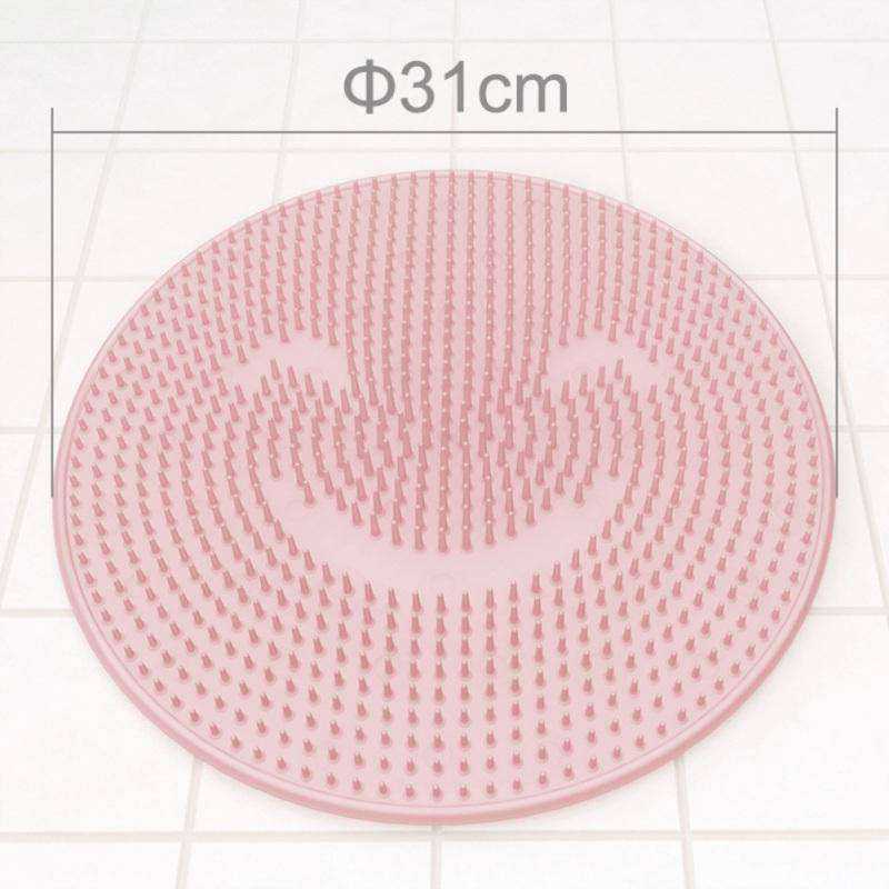 Silicone Bath Brush Massager Anti-Skid Pad Bath Mats