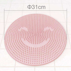 Silicone Bath Brush Massager Anti-Skid Pad Bath Mats
