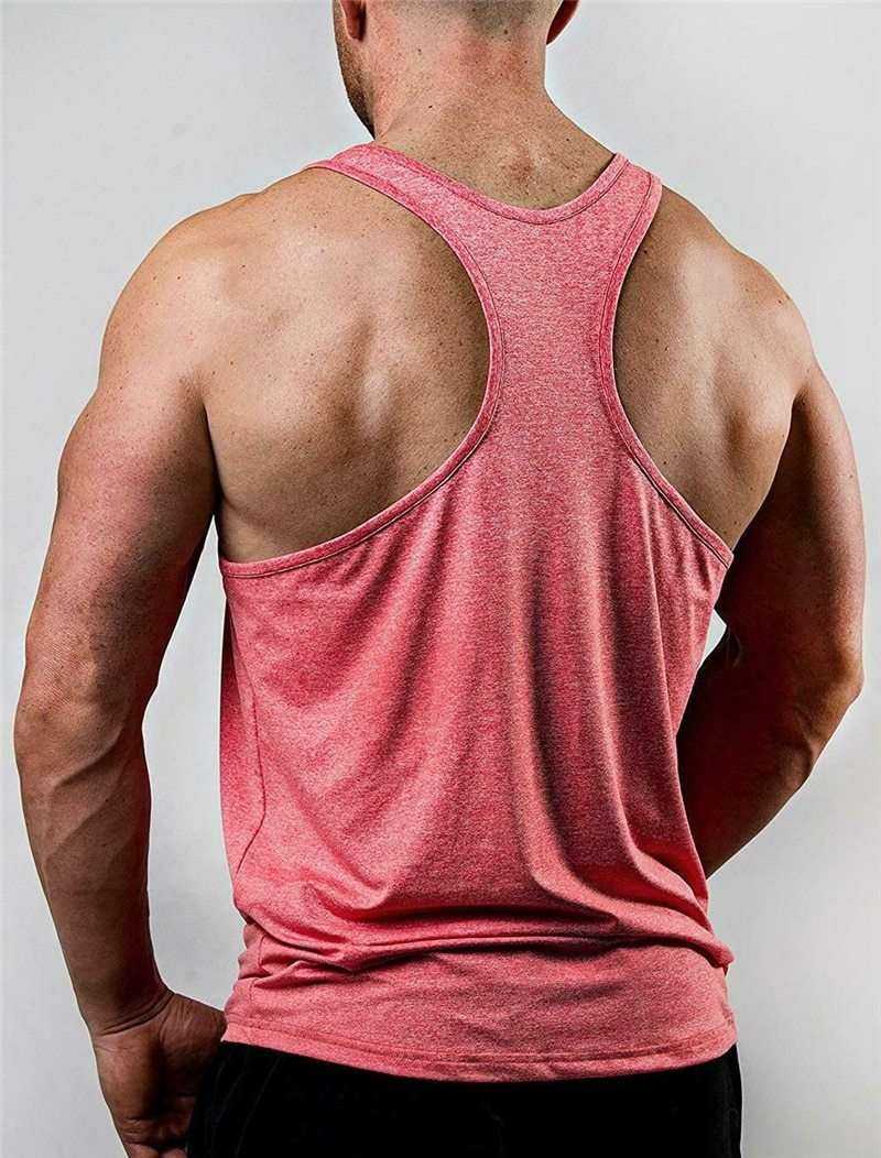 Men's Plus Size Gym Clothing Muscle Sleeveless Tank Tops Shirt