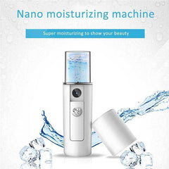 Portable Nano Moisturizing Mist Machine Sprayer Hydrating Facial Ionizer