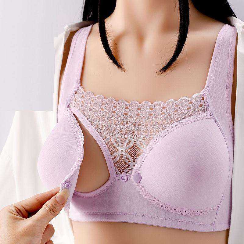 New Cotton Sleep maternity Breastfeeding Bra