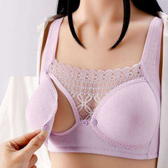 New Cotton Sleep maternity Breastfeeding Bra