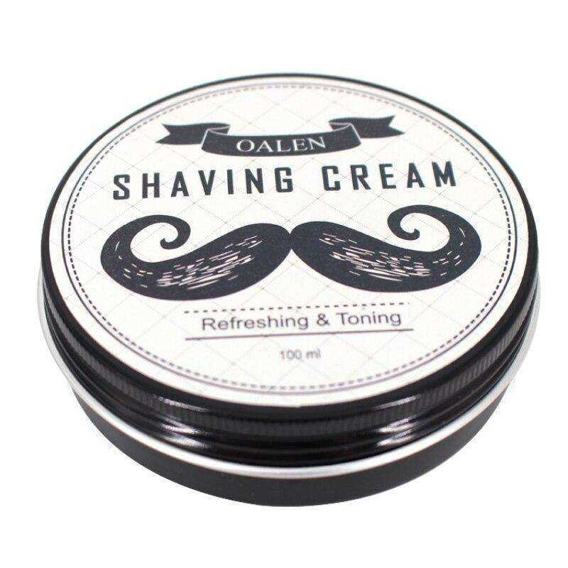Aesthetic Men's Efficient Round Facial Beard Shaving Cream