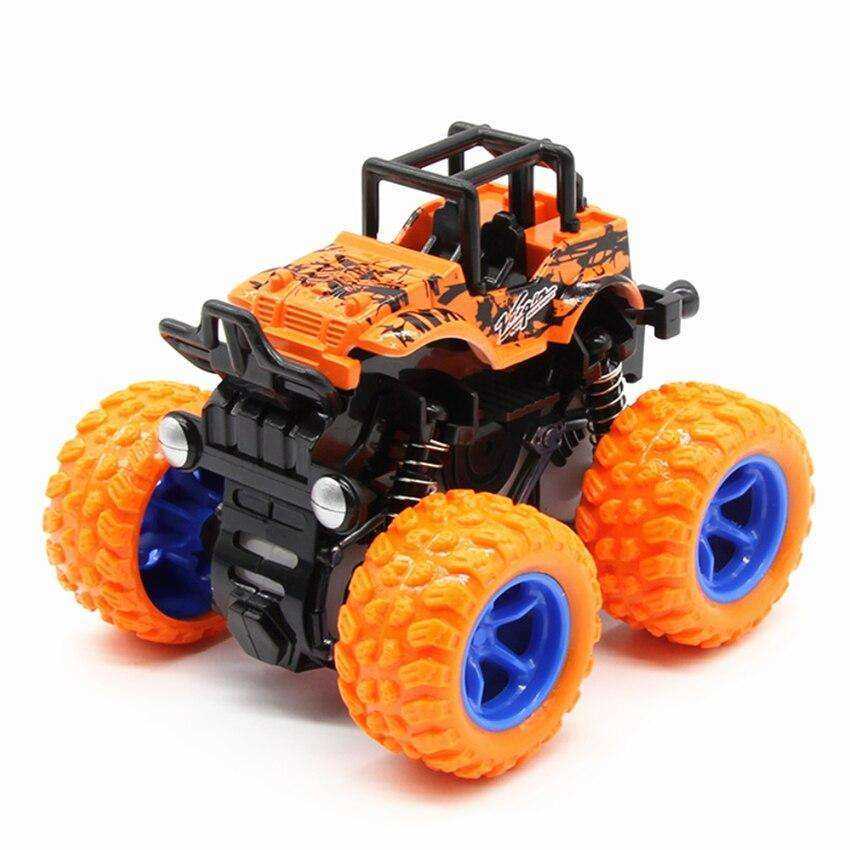 New One-key Automatic Transform Robot Funny Diecasts Plastic Model Car Kid Toys