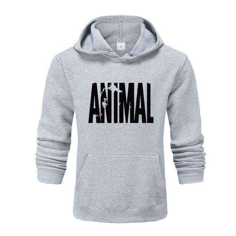 ANIMAL Print Aesthetic Apparel Hoodie Bodybuilding Fitness Gym Sweater