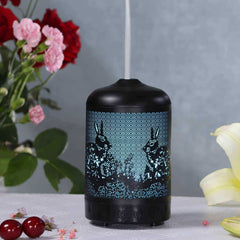100ml Ultrasonic Air Humidifier Forest Deer 7 Color LED Aroma Diffuser