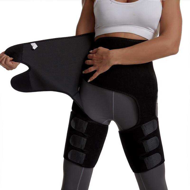 Neoprene Thigh Shaper  Butt Lifter Compress Belt