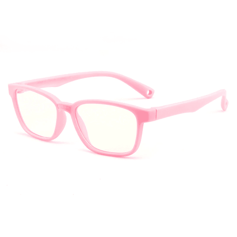 Aesthetic Bendable Anti-blue Light Silicone Children Optical Glasses