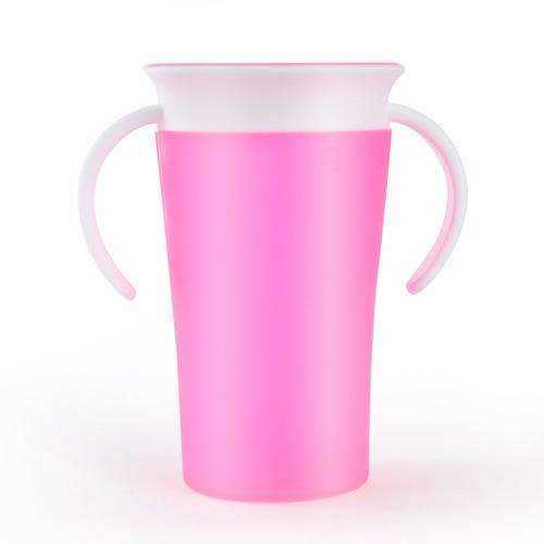 360 Degrees Can Be Rotated Baby Learning Drinking Cup with Double Handle