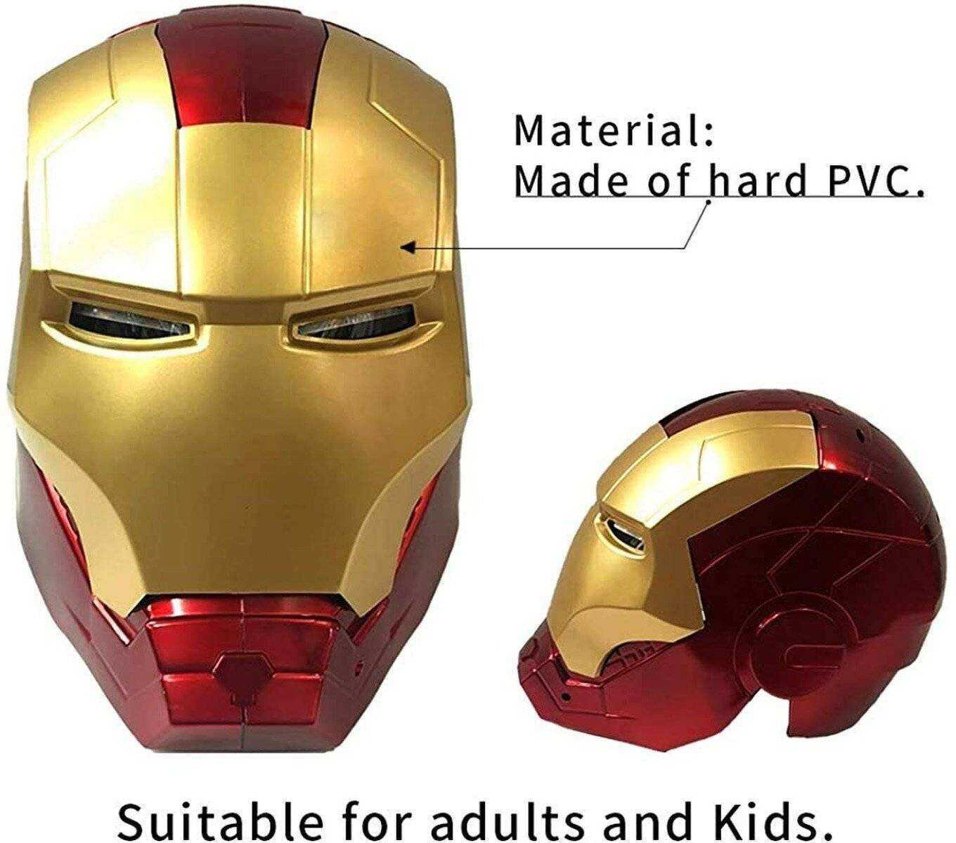 High Quality  New Electronic Iron Man Safety Halloween Helmet