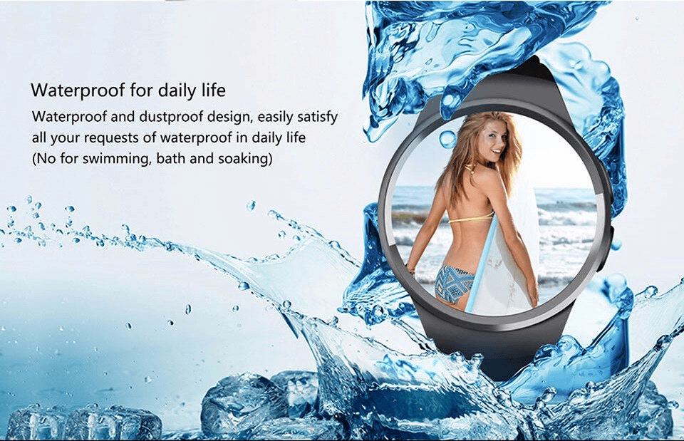 KW18 Smart Watches Phone With Heart Rate Monitor