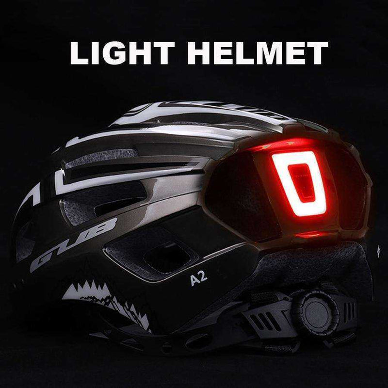 New LED Light Rechargeable Cycling Bike Helmet