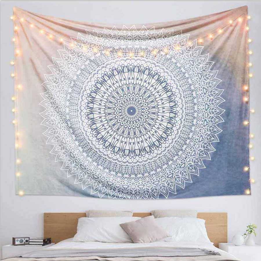 Indian Mandala Room Wall Decoration Hanging Bedding Tapestry