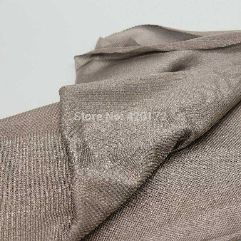 100% Silver Fiber Stretchable Fabric Emf Radiation Protection Sheet