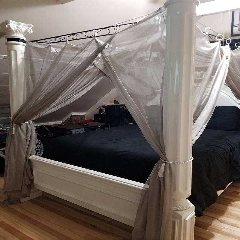 EMF Blocking Transparent Mosquito Net Fabric For Protection
