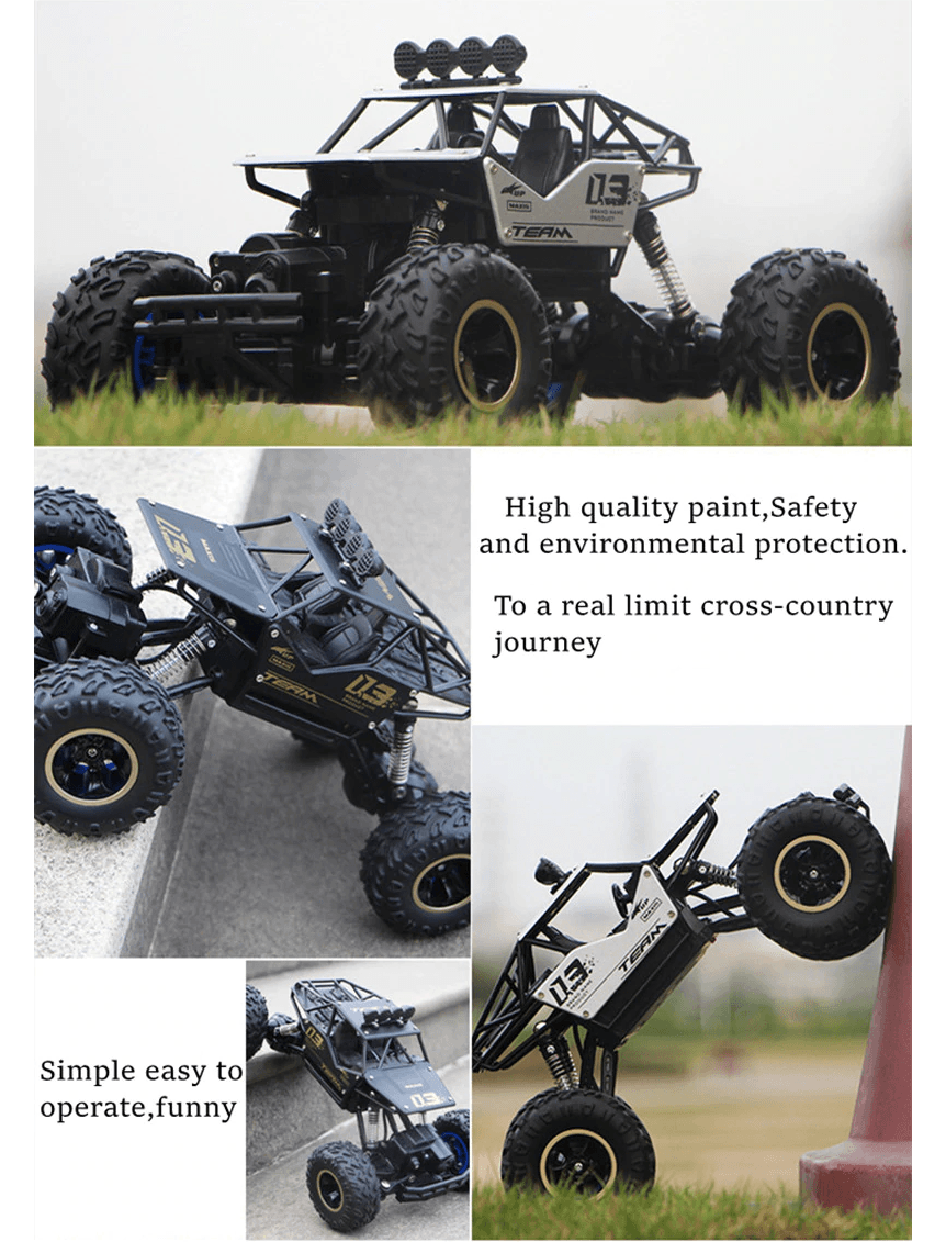 1:12 4WD Version 2.4G High Speed Trucks Radio Control RC Car Toys