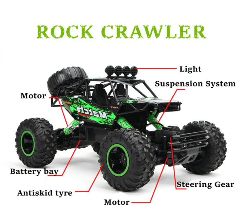 1:12 4WD Version 2.4G High Speed Trucks Radio Control RC Car Toys