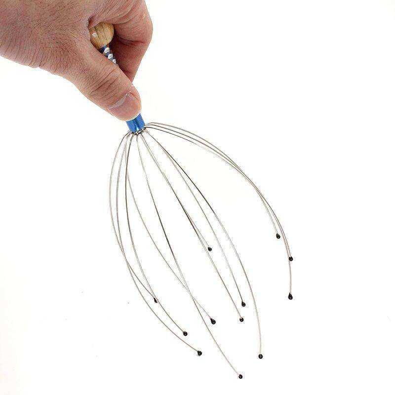 Head and Neck Massage Octopus Scalp Stress Relax Spa