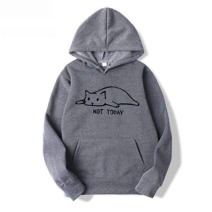 Not Today Lazy Cat Sweater Hoodies