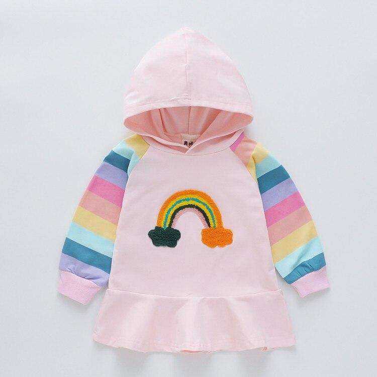Baby Girl Jas Trench Double Breast Windbreaker Jacket