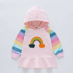 Baby Girl Jas Trench Double Breast Windbreaker Jacket