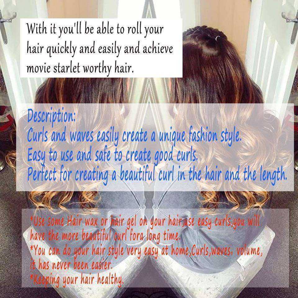Aesthetic New 20PCS/40PCS Durable Plastic Hair Curler Rollers