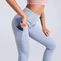 Aesthetic Yoga Pants Patchwork Fitness Athletic Leggings For Women