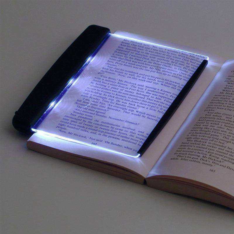 Portable Creative Flat Plate LED Book Light Reading Night Light