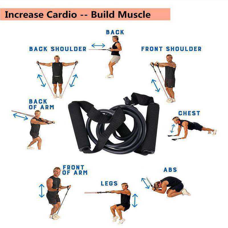 Yoga Pull Rope Elastic Resistance Bands