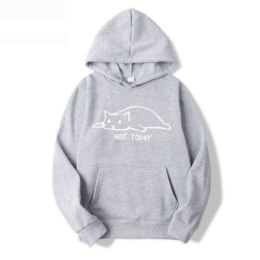 Not Today Lazy Cat Sweater Hoodies