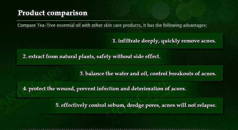 Health - Powerful Acne Remover 100% Pure Tea Tree Essential Oil
