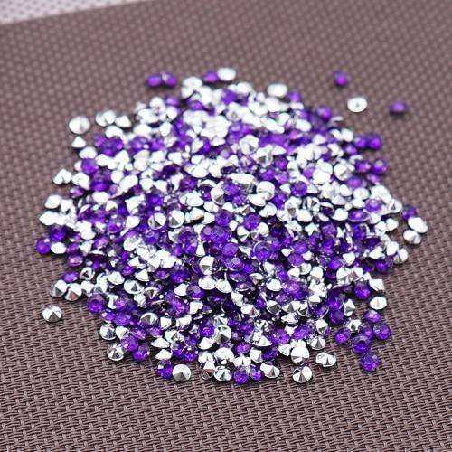 1000 Acrylic Diamond Crystal Transparent Confetti